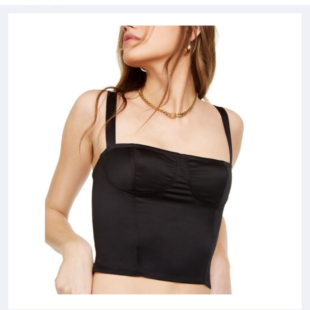 Silk crop top